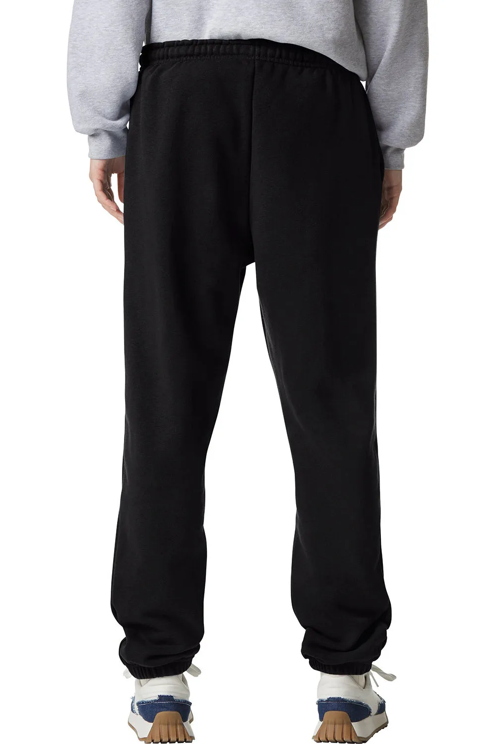 American Apparel Mens ReFlex Fleece Sweatpants w/ Pockets - Black