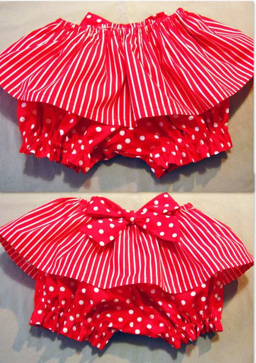 Baby bloomers/ diaper cover sewing pattern  FANCY PANTS sizes 3 mths to 6 yrs