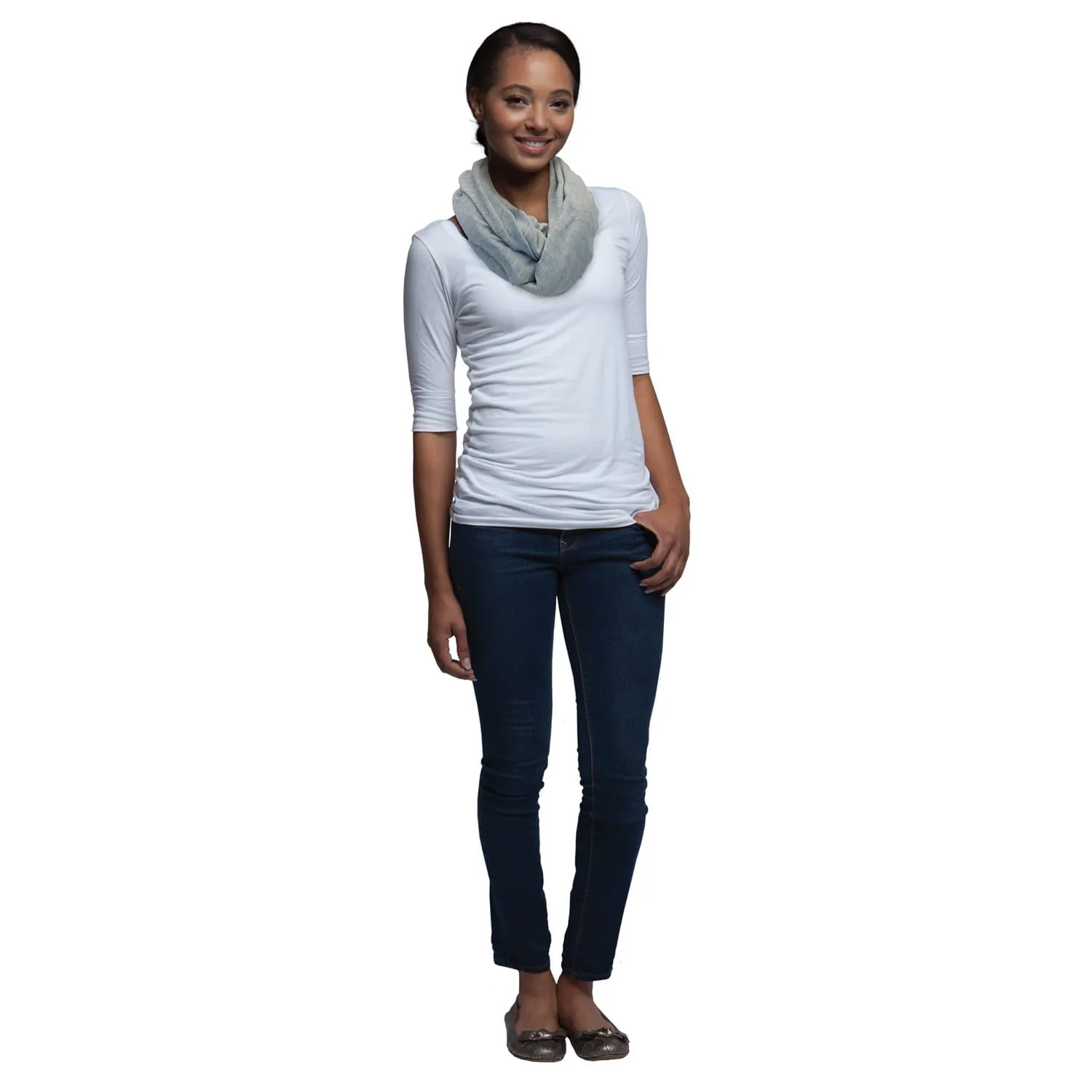 BOPPY INFINITY NURSING SCARF SILVE