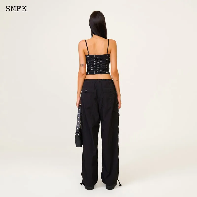 Compass Garden Saro Vest Top Black