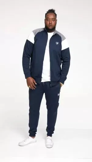 Duke 555 Jeffrey Vest Blauw Big Men Size
