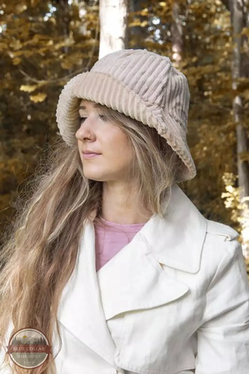 H3104 Corduroy Bucket Adjustable Hat