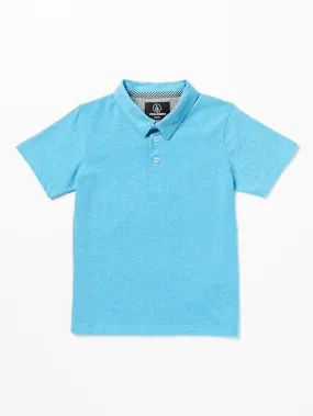 Little Boys Wowzer Polo Short Sleeve Shirt - Turkish Blue
