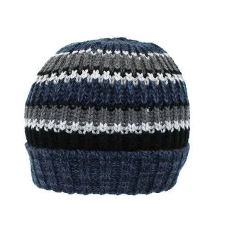 Mens Chunky Knit Ski Hat 2