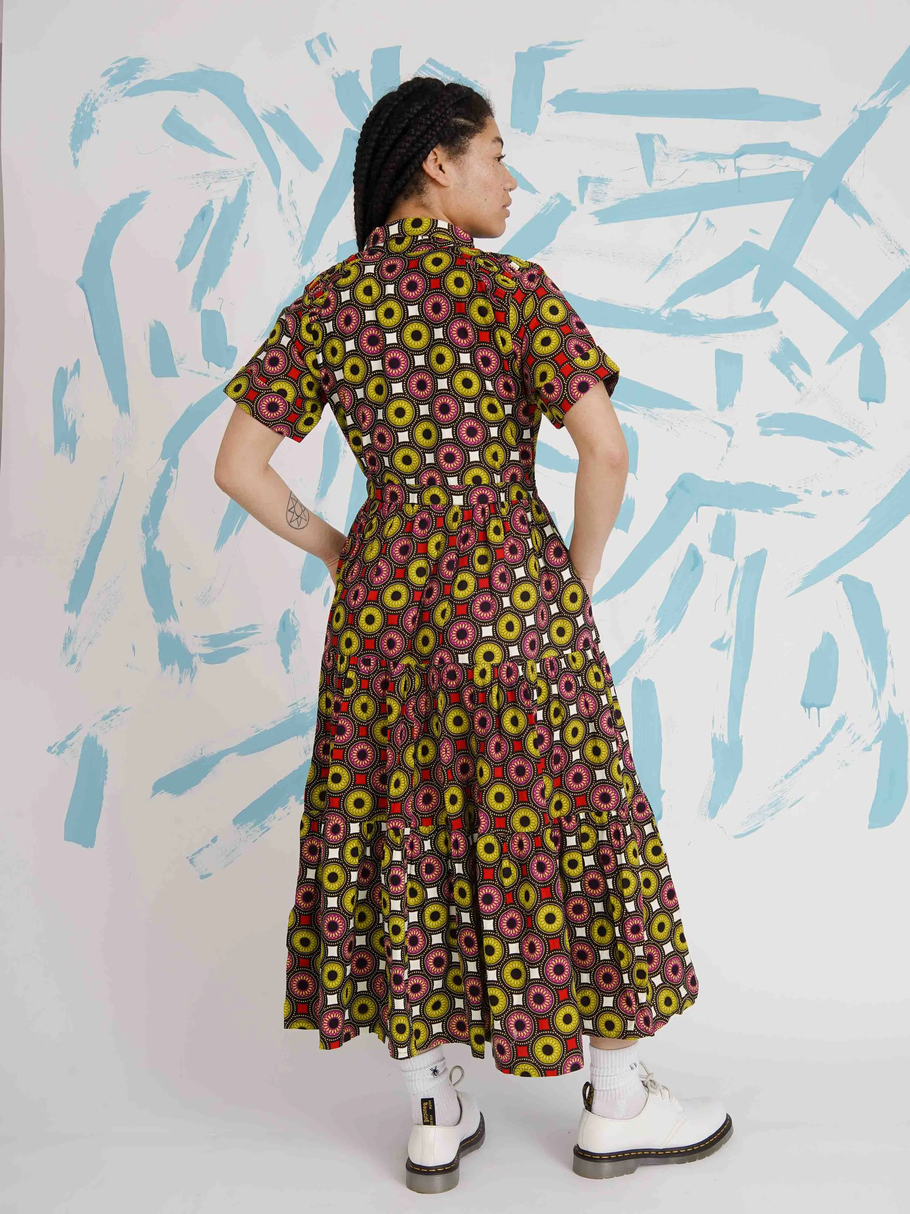 October Drawstring Dress