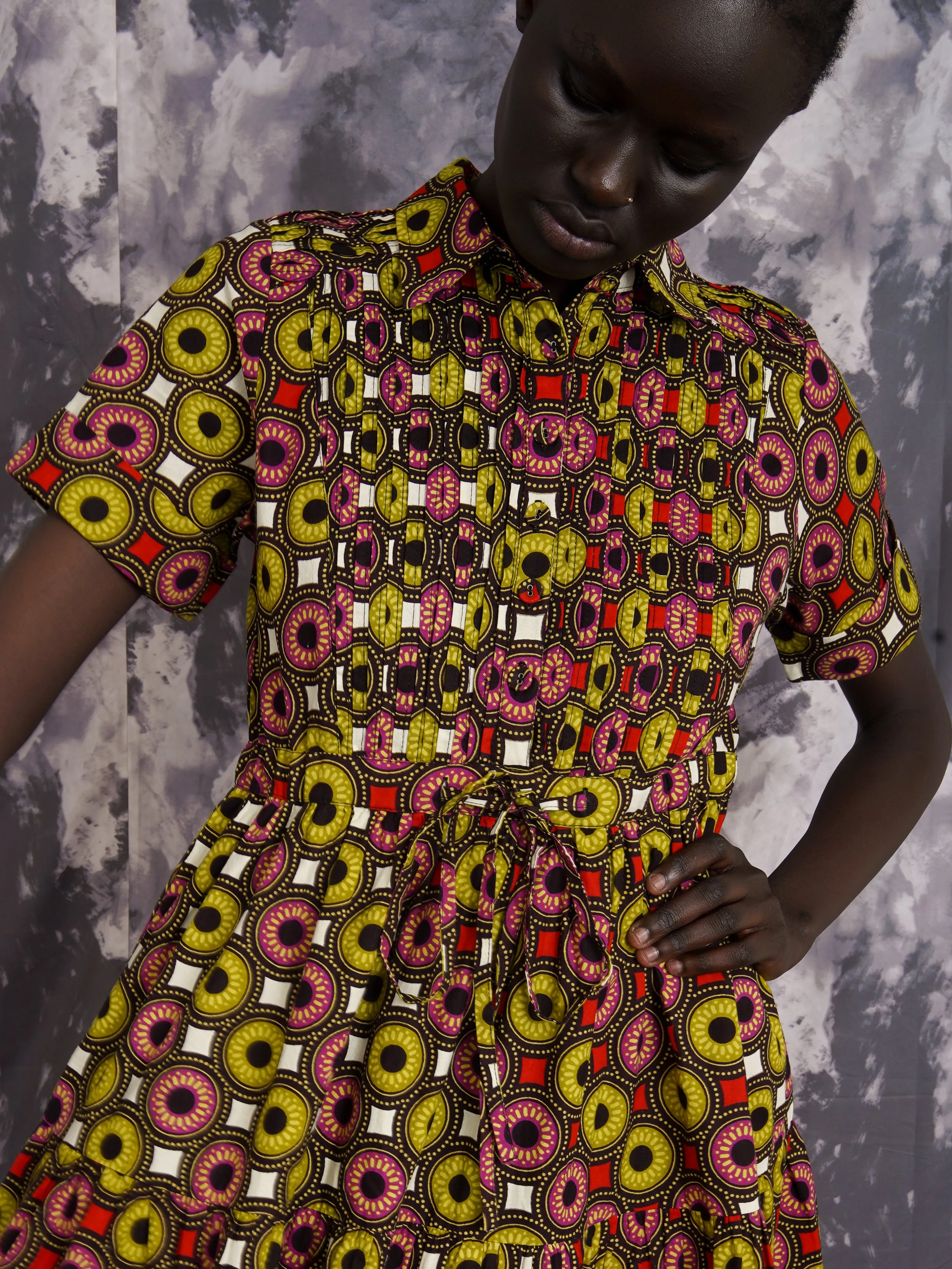 October Drawstring Dress