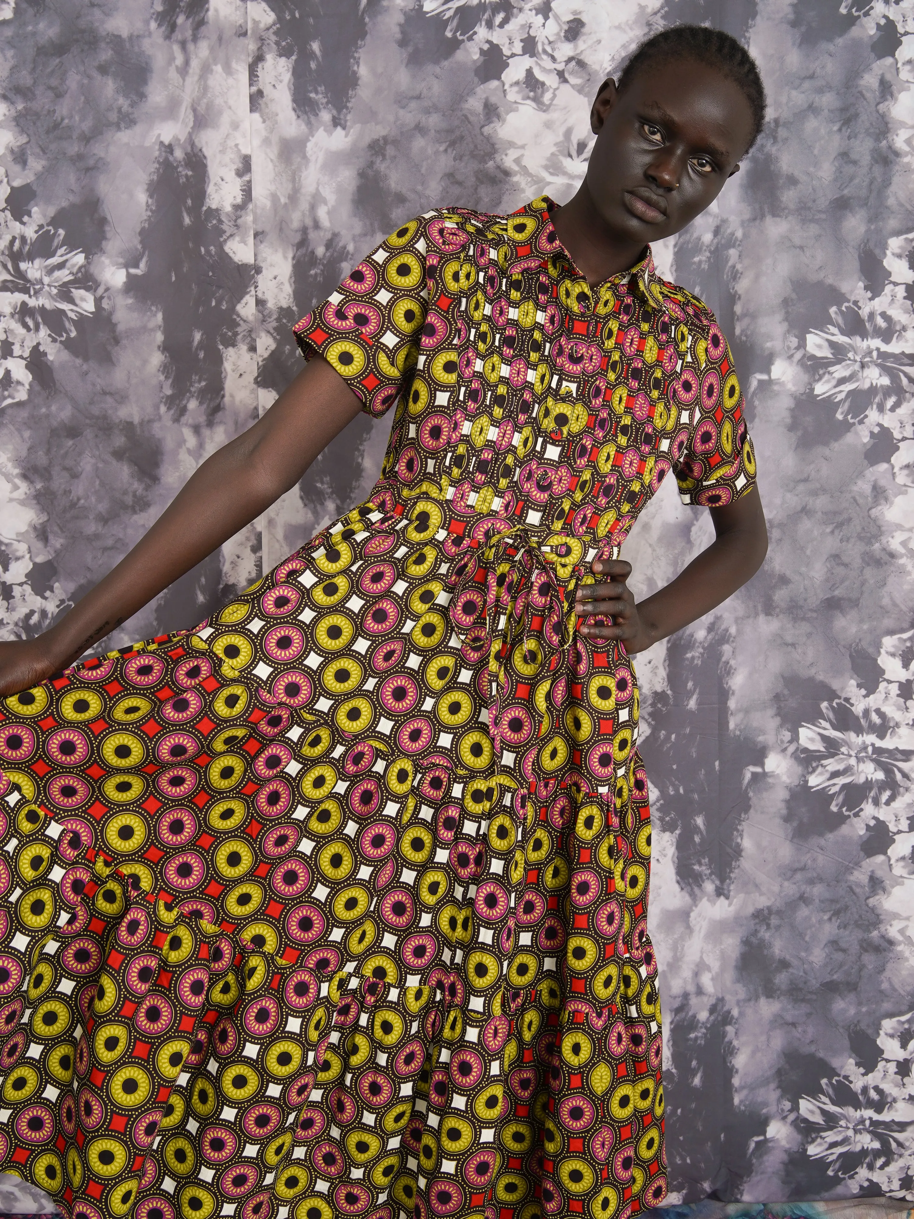 October Drawstring Dress