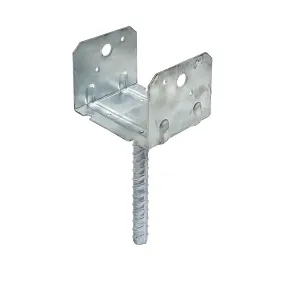 RCPS Hot-Dip Galvanized Rebar Carport Saddle for Triple 2x6 (Pack of 12)