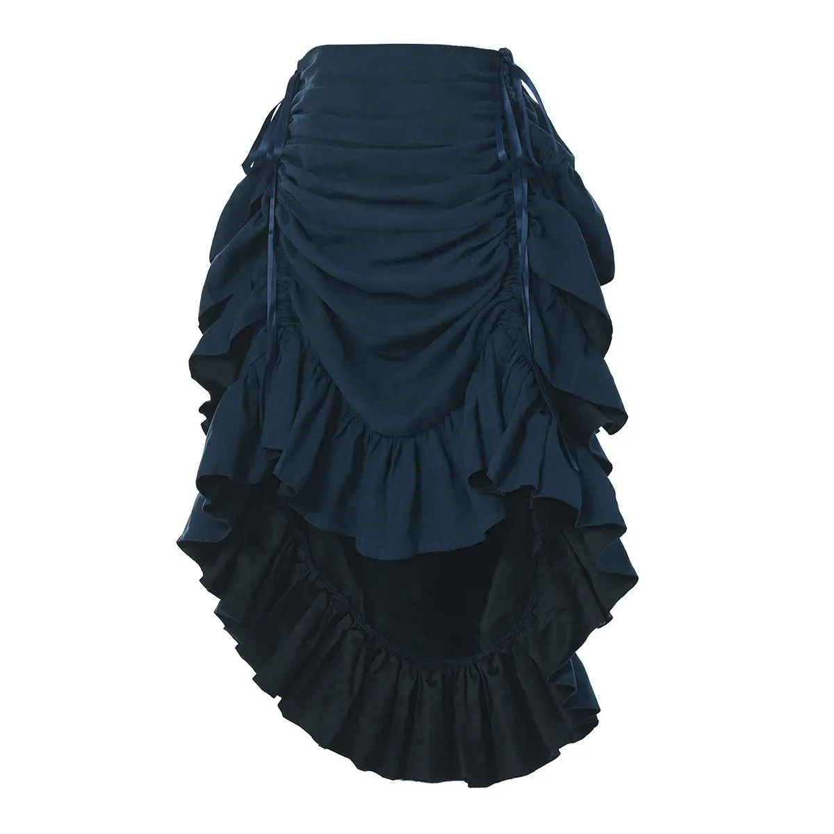 Renaissance Fair Ready: High-Low Pirate Skirt for Timeless Elegance