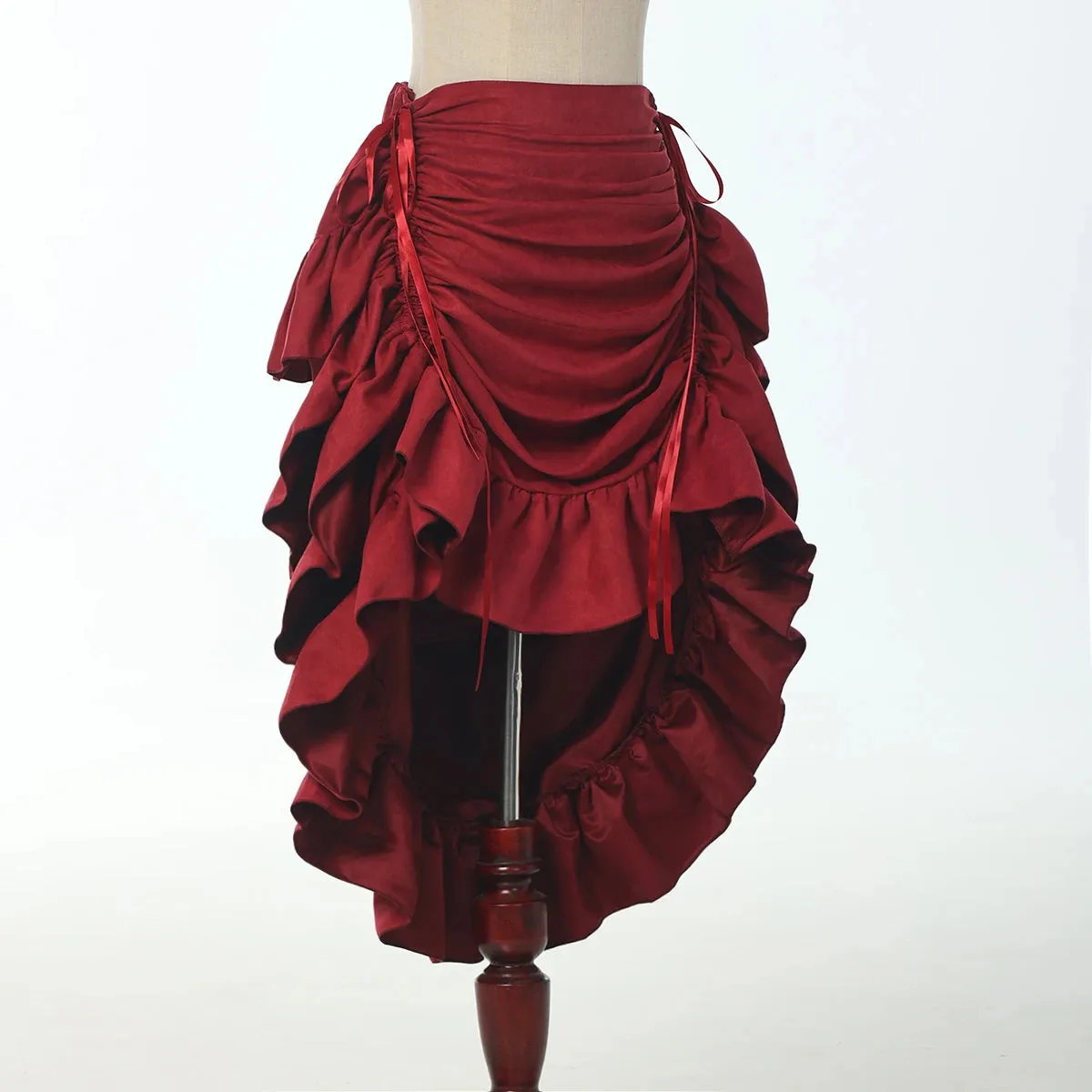 Renaissance Fair Ready: High-Low Pirate Skirt for Timeless Elegance