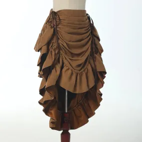 Renaissance Fair Ready: High-Low Pirate Skirt for Timeless Elegance