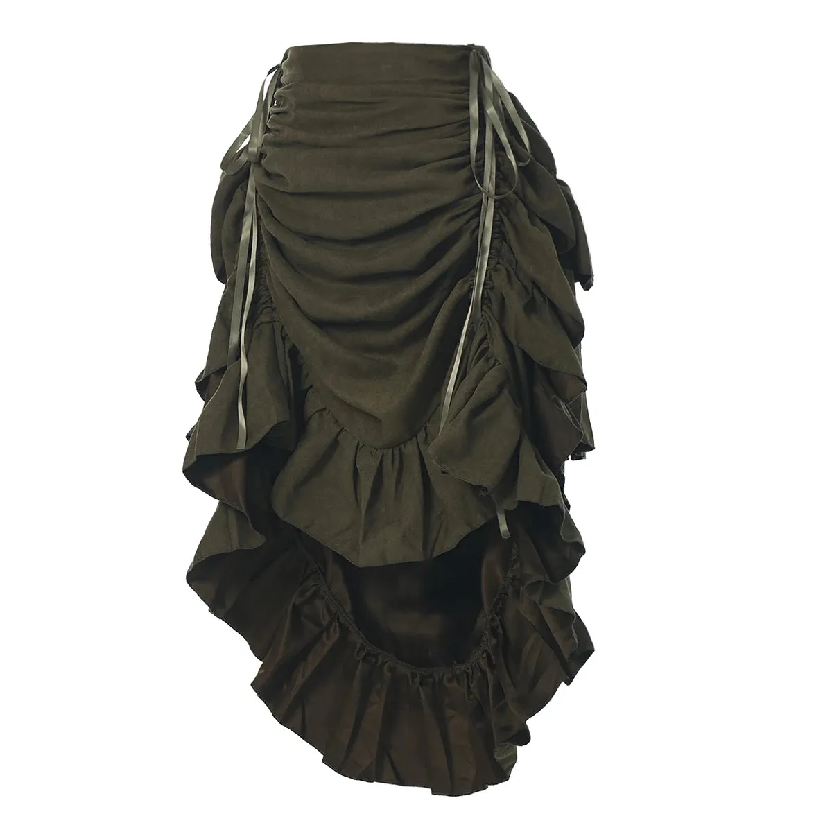 Renaissance Fair Ready: High-Low Pirate Skirt for Timeless Elegance