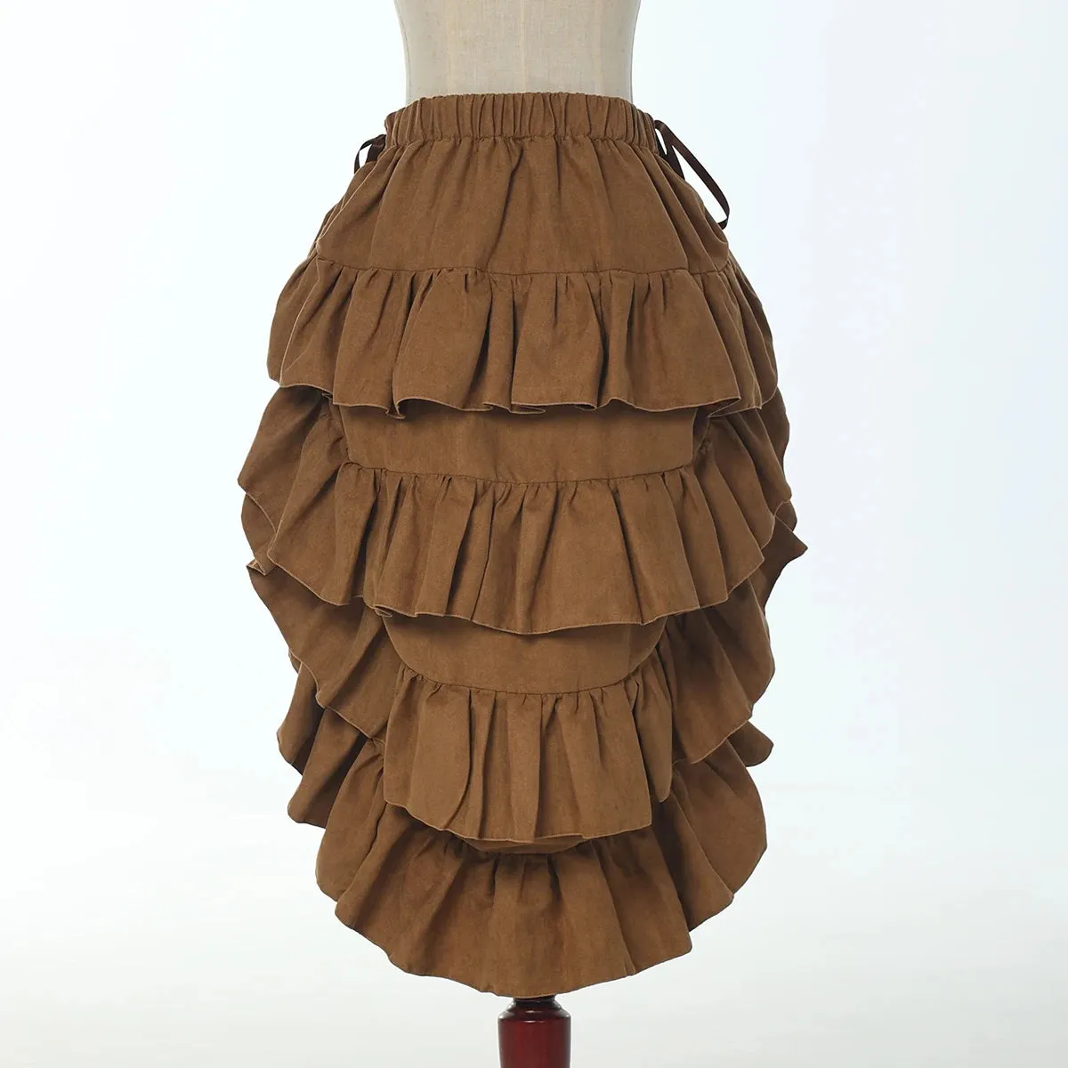 Renaissance Fair Ready: High-Low Pirate Skirt for Timeless Elegance
