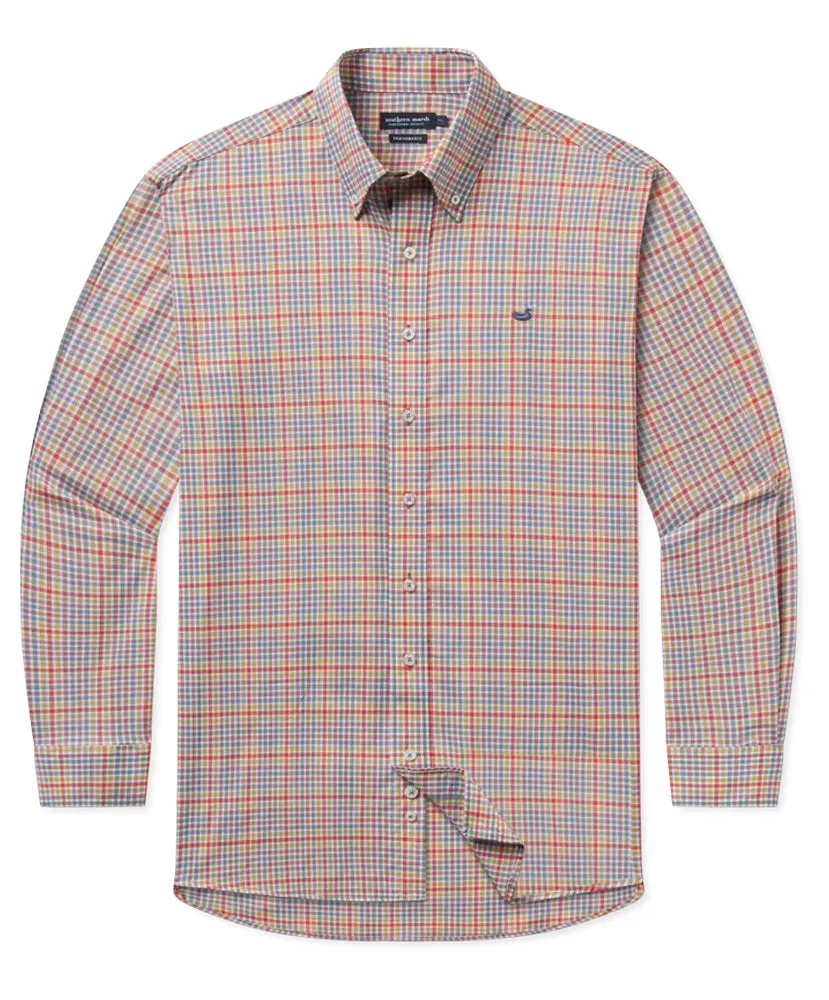 Southern marsh - Baker Performance Gingham Dress Shirt