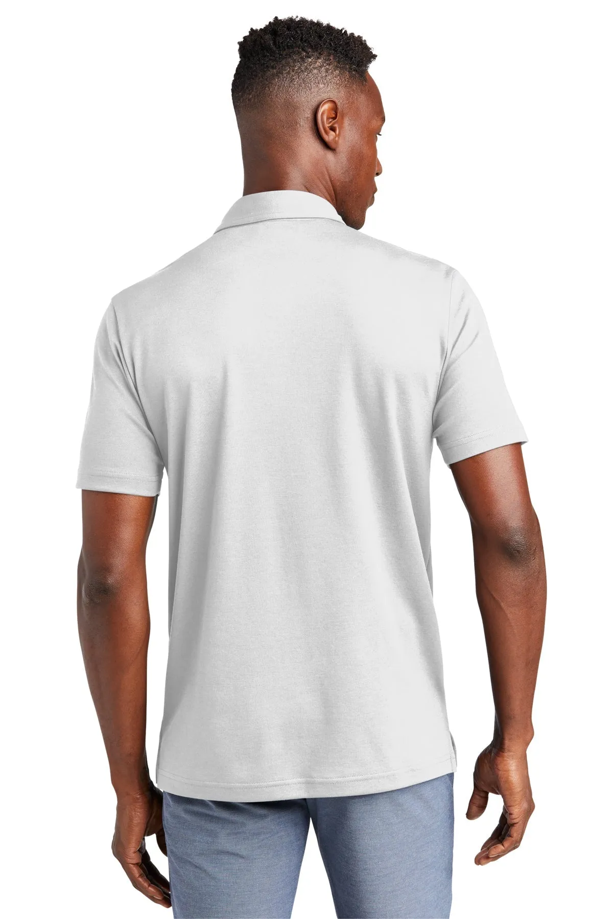 TravisMathew Monterey Chest Stripe Polo White