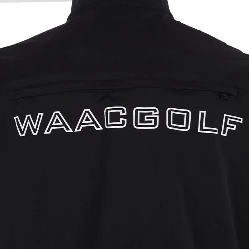 WAAC Korea Packable Anorak Men's Shirt (Black)