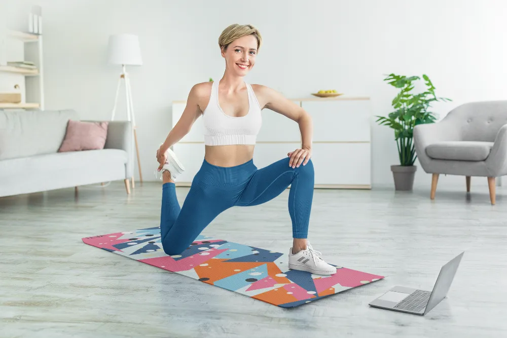 Yune Yoga 5mm Non Slip Yoga Mat Diorite