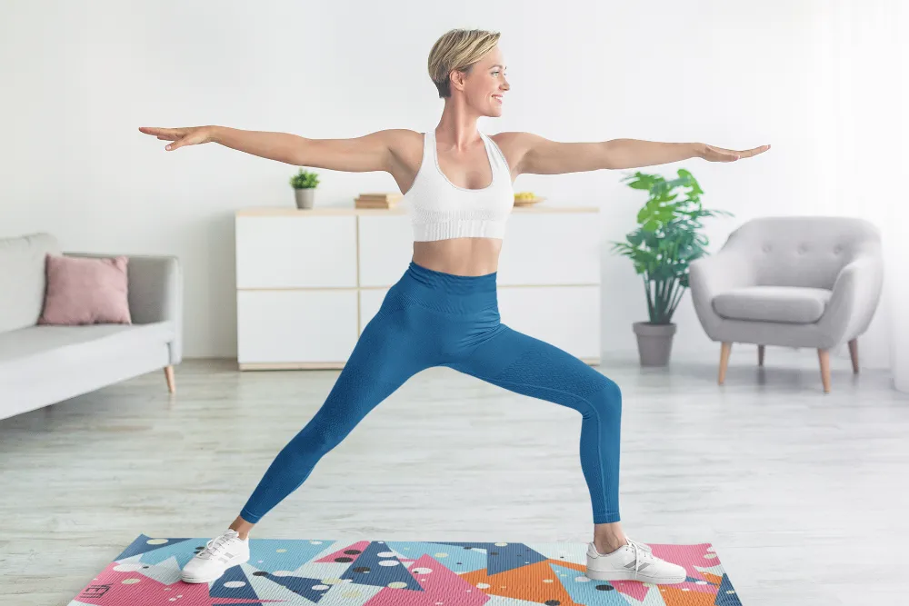 Yune Yoga 5mm Non Slip Yoga Mat Diorite