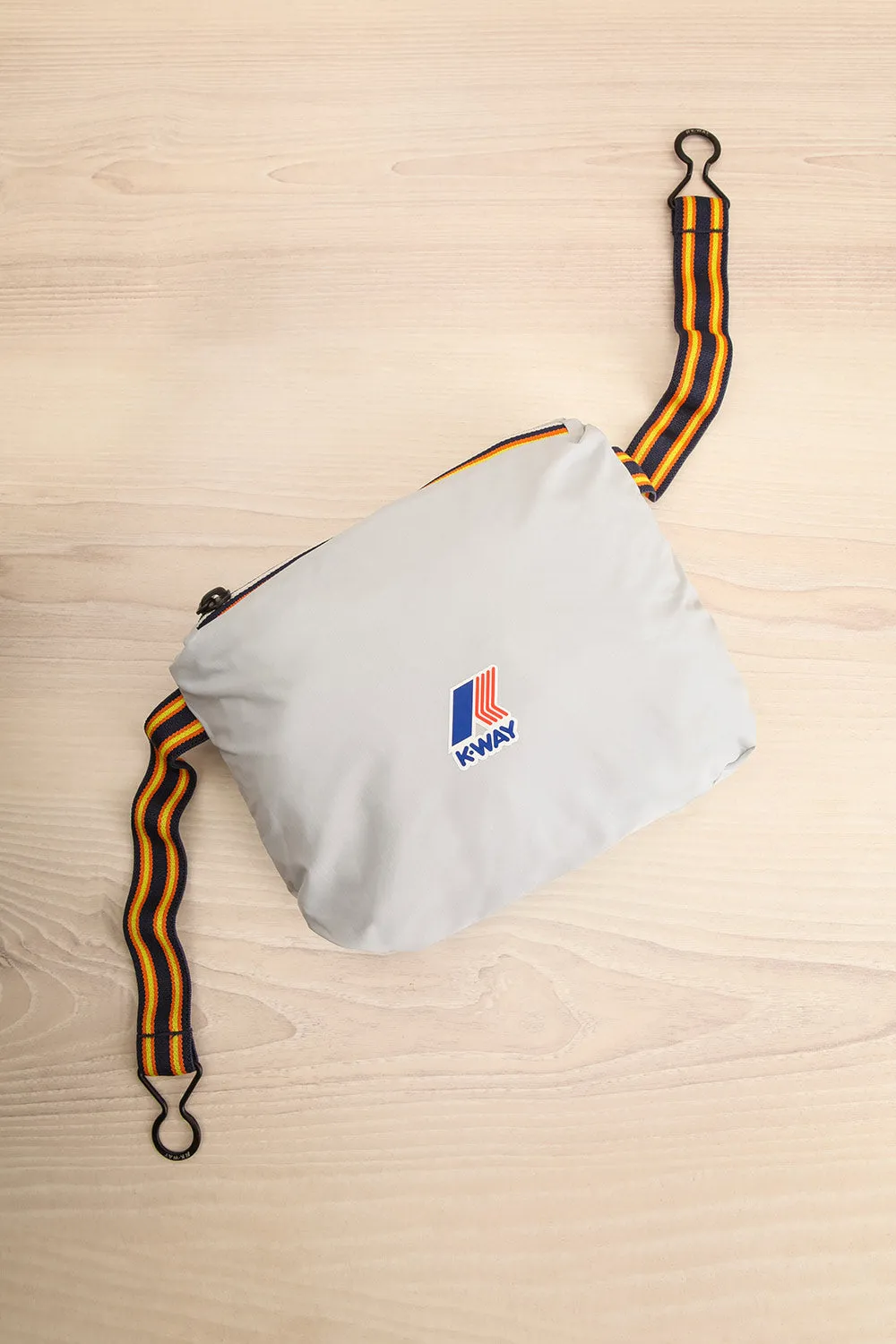 Zamora Grey | Packable Rain Jacket