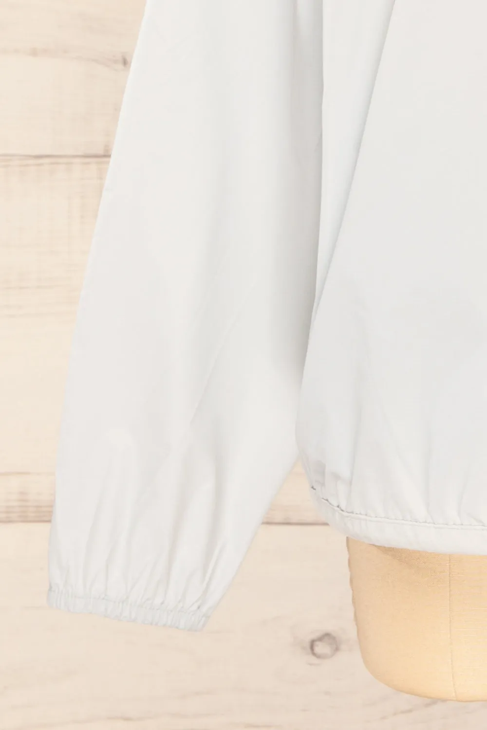Zamora Grey | Packable Rain Jacket