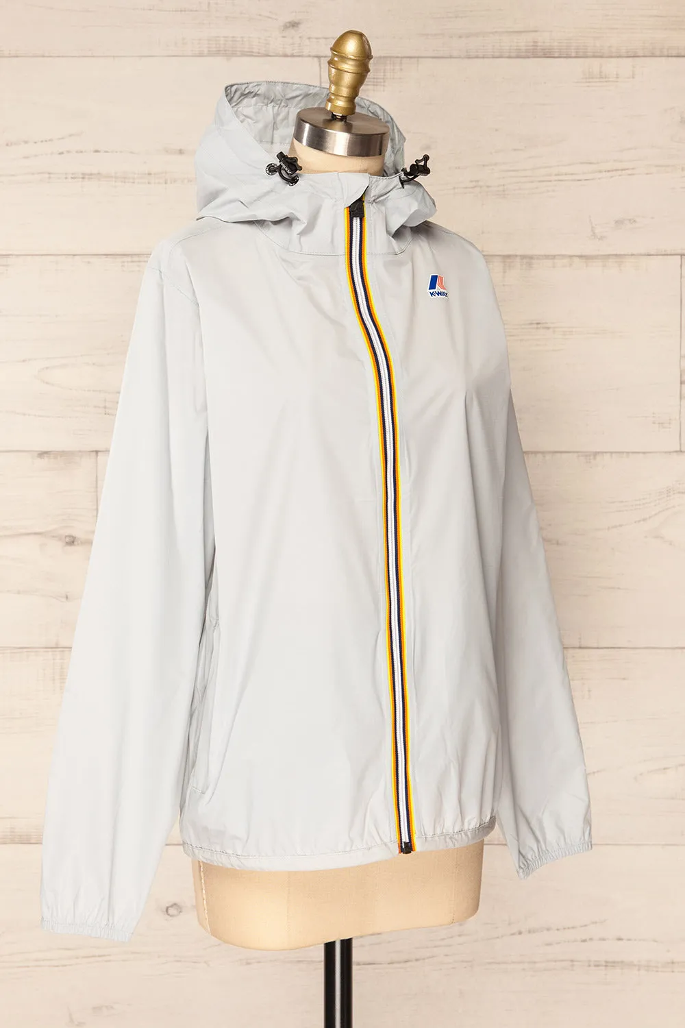 Zamora Grey | Packable Rain Jacket